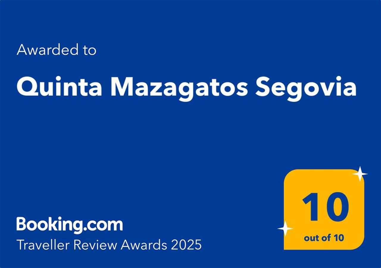 Quinta Mazagatos Segovia Villa La Lastrilla Ngoại thất bức ảnh